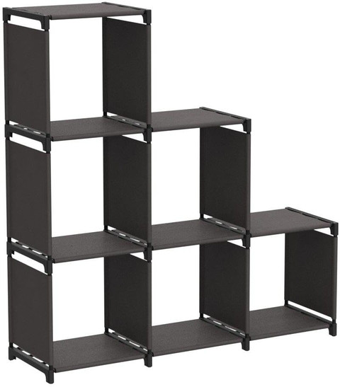 Porchex Plastic PVC 7 Shelf Book Organizer/Shoe/Chappal/Book