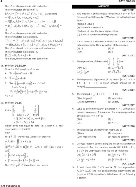GATE Physics 2026 - 2027 | 16 Years (2011–2026) Topic-Wise Sorted ...