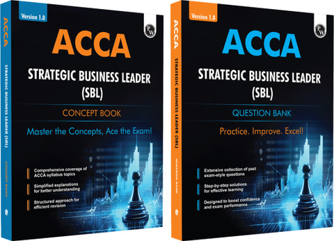 Complex Biz/ACCA ３点セット ACCA Strategic Business Leader (SBL) Concept Book + Question Bank