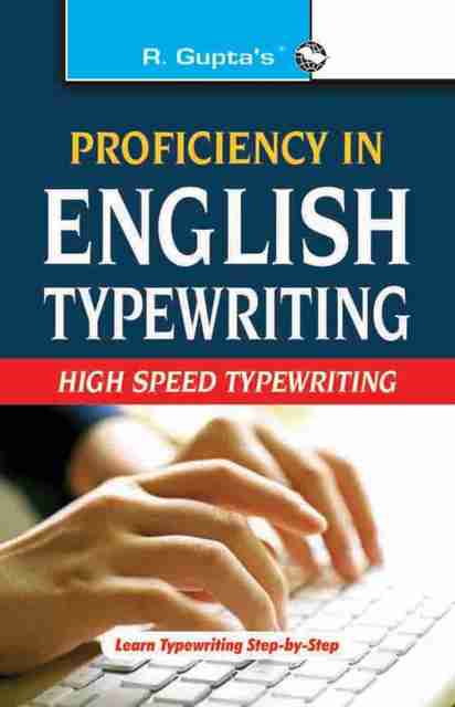 Type Writing Textbook Proficiency in English Typewriting 26 Edition: Buy Proficiency in ...