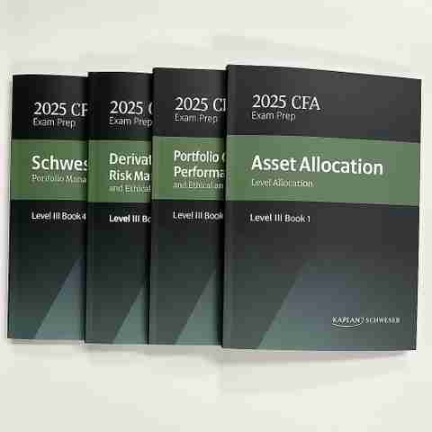 2025 CFA Exam Prep SchweserNotes 4冊セット CFA Level 1 Schwesernotes 2025 | eBay