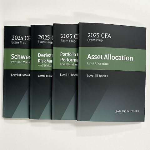 2025 CFA Exam Prep SchweserNotes 4冊セット 2025 CFA Exam Prep SchweserNotes 4冊セット