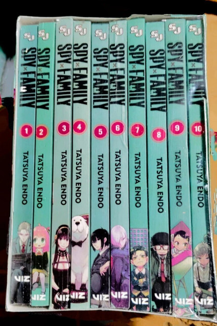 Spy X Family Manga Box Set (Volume : 1-10) - Spy X Family Manga