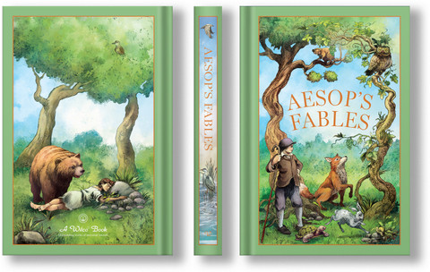 Aēsop the book Aesop's Fables: Classic Moral Stories Collection for Children