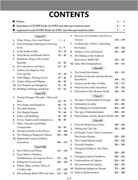Ncert One for All for Upsc and State Psc's Indian History Classes 6 to ...