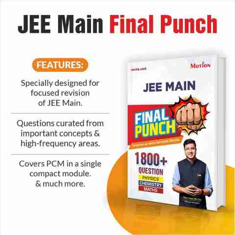Motion JEE Main Final Punch 2026 || Last minute Smart Revision Book for ...