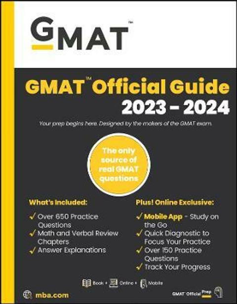 GMAT Official Guide 2023-2024, Focus Edition: Buy GMAT Official