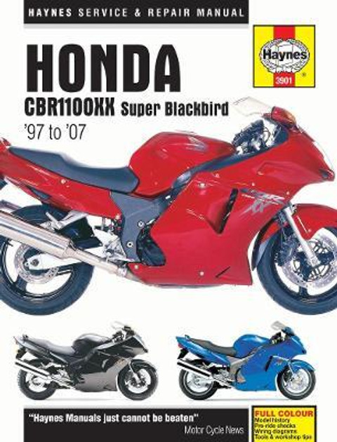 ホンダ　英語版　CBR1100XXv BLACKBIRD サービスマニュアル Honda CBR1100XX Super Blackbird (97-07): Buy Honda CBR1100XX Super