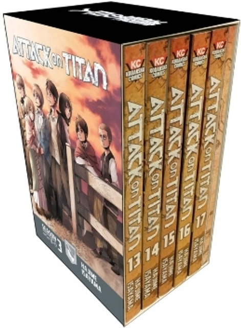 Attack On Titan Season 3 Part 1 Manga Box Set: Buy Attack On Titan