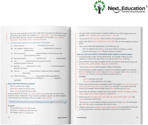 Next Books English Grammar -6 - English Grammar Book for Class 6 /Grade ...