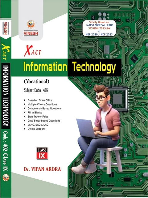 Xact information technology for class 9 ( vocational ) subject