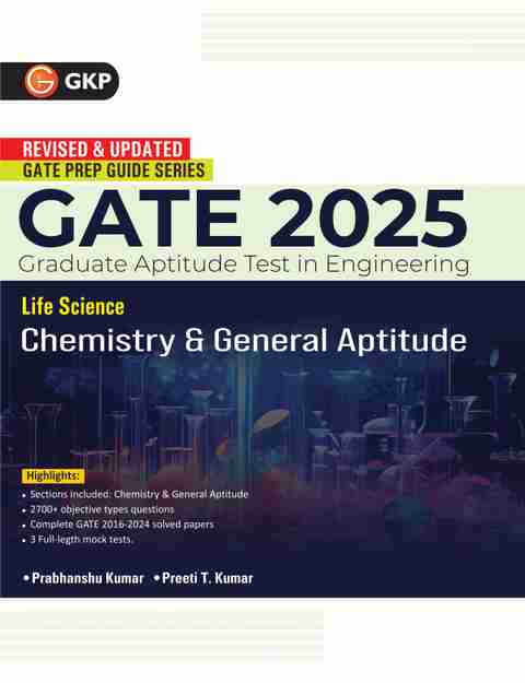 Gate 2025 : Life Science - Chemistry & General Aptitude (Compulsory ...