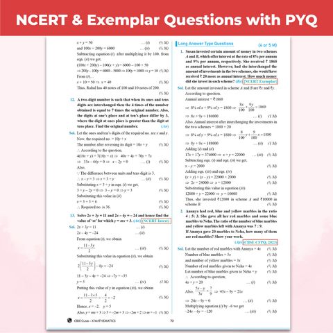PW CBSE Question & Concept Bank Class 10 Maths (Std) 2027 Solved By ...