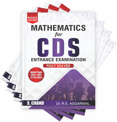 Mathematics for CDS Combined Defence Services Entrance Examination 2025 ...