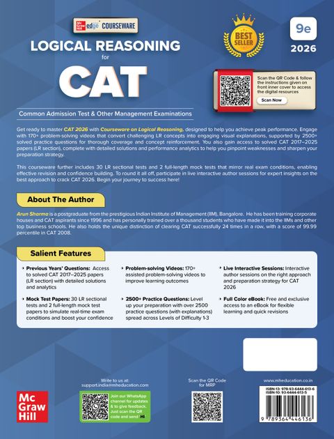 CAT exam books 2026 combo by Arun Sharma (Set of 3) - Quantitative ...