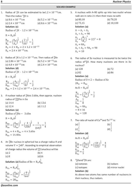 Csir Net Nuclear Partical Physics - Introduction to Nuclear and ...