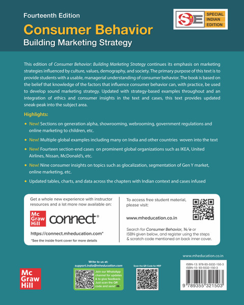 Consumer Behavior : Building Marketing Strategy | 14th Edition