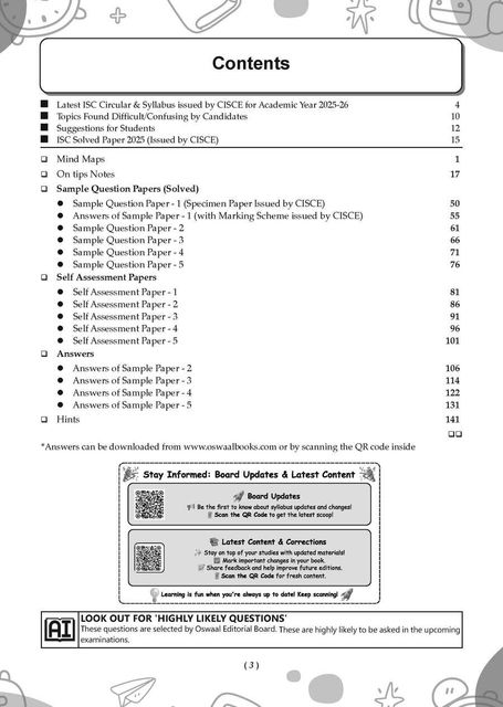 ISC 10 Sample Question Papers Class 12 Economics for Board Exam 2026 ...