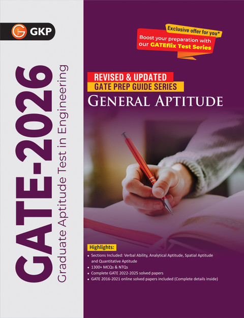 Gate 2026 : General Aptitude - Guide: Buy Gate 2026 : General
