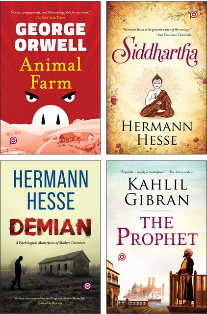 International Bestselling English Classics (Combo Set of 4 Books