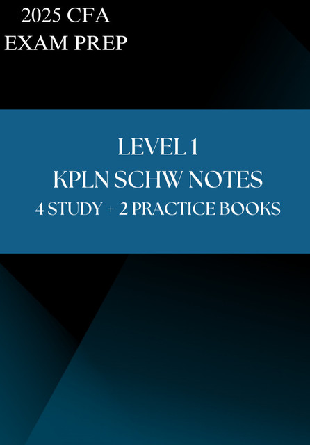 CFA 2018 Level 1 Exam Prep 全6冊セット CFA Level1 Schwesernotes5冊