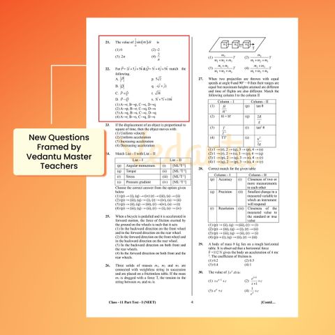 Vedantu AITS 180 NEET Test Series 2026 | Latest NTA Pattern | 14 Full ...