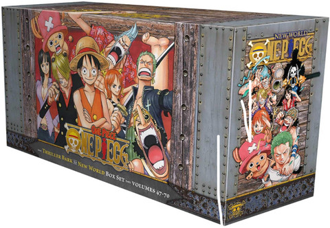 One Piece Box Set 3: Thriller Bark to New World: Volumes 47-70