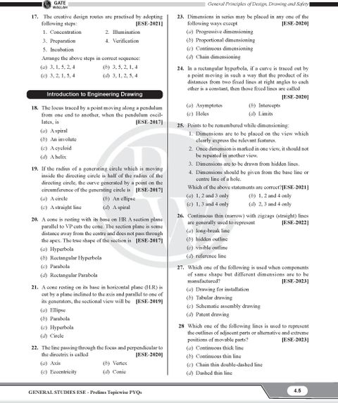 PW GATE ECE & UPSC ESE 27 Years PYQs with Maths & Aptitude - 5 Books ...