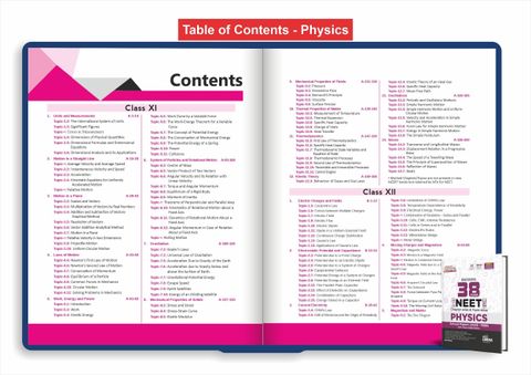 Errorless 38 Years NTA NEET (UG) Chapter-wise & Topic-wise PHYSICS ...