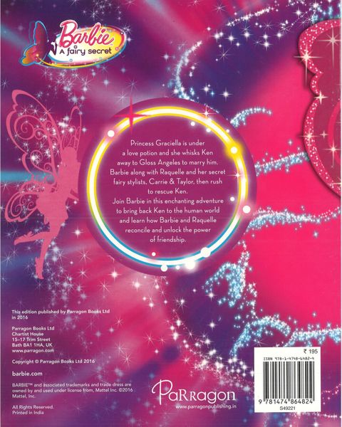 Barbie Fairy Secret An Enchanting Adventure-: Buy Barbie Fairy Secret An  Enchanting Adventure- by Mattel at Low Price in India | Flipkart.com