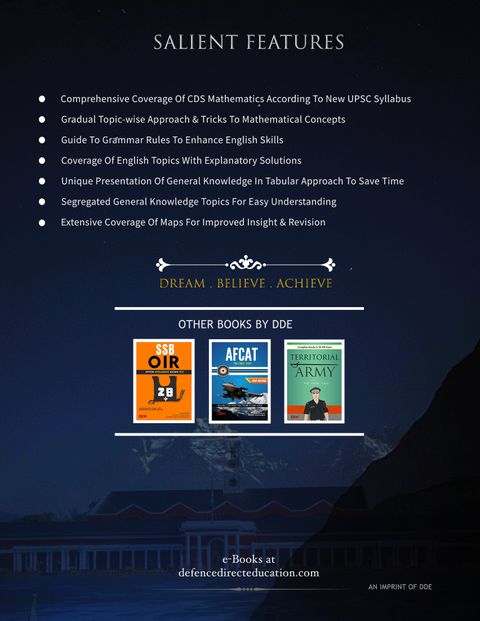 Mission CDS Book : Path To Success | Combined Defence Services Entrance ...