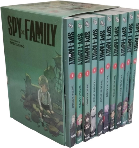 Spy X Family Manga Box Set (Volume : 1-10) - Spy X Family Manga
