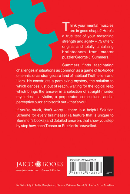 The Great Book of Puzzles and Teasers: Buy The Great Book of