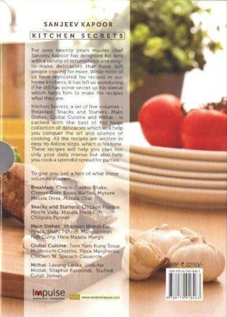 Sanjeev Kapoor Kitchen Secrets (Set of Books) SANJEEV KAPPOR