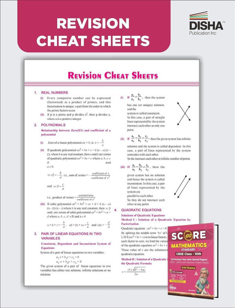 Math Paper Score School Score 100 Mathematics (Standard) Cbse Class 10th 12 Previous Year-Wise ...