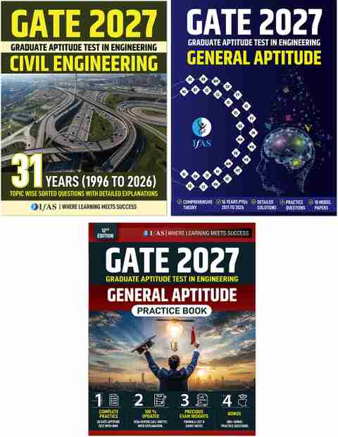 GATE 2026 Civil Engineering - GATE General Aptitude (Set of 2 Books ...