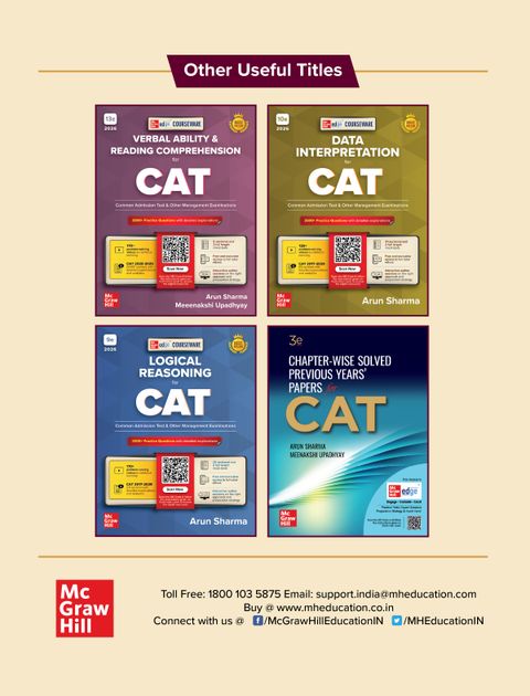Quantitative Aptitude, 13e for CAT 2026 by Arun Sharma | Solved QA PYQs ...