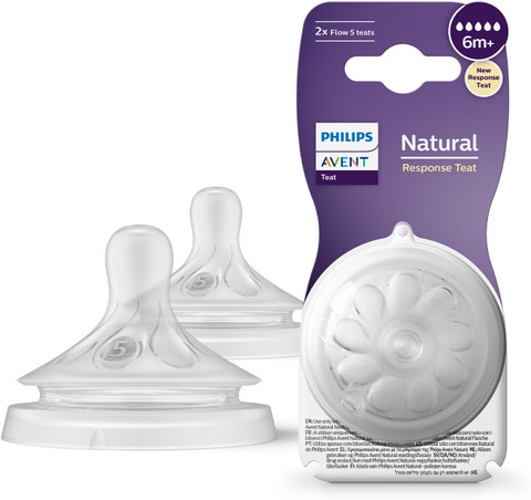Philips Avent Natural Response Teat SCY965/02 6m+ age Flow