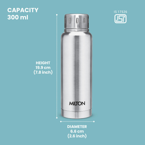 MILTON 300 ml Steel Flask