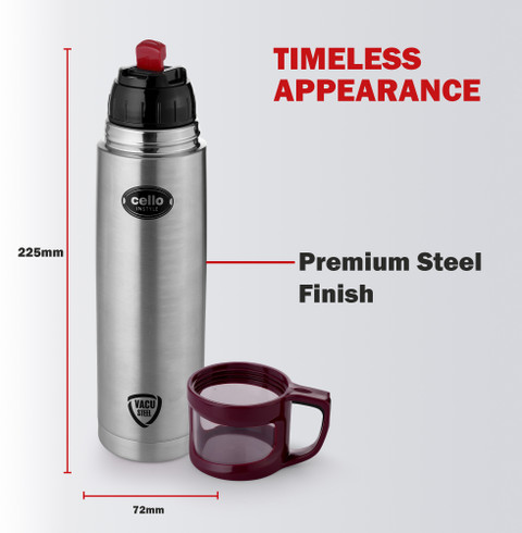 cello 1000 ml Steel Flask Buy cello 1000 ml Steel Flask Online