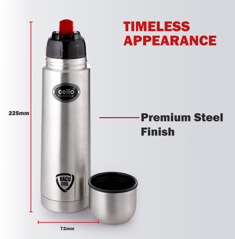 cello 750 ml Steel Flask Buy cello 750 ml Steel Flask Online at