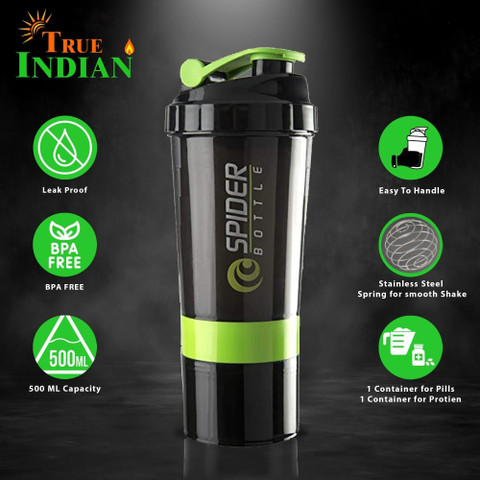 TRUE INDIAN 500 ml Plastic Shaker Buy TRUE INDIAN 500 ml Plastic