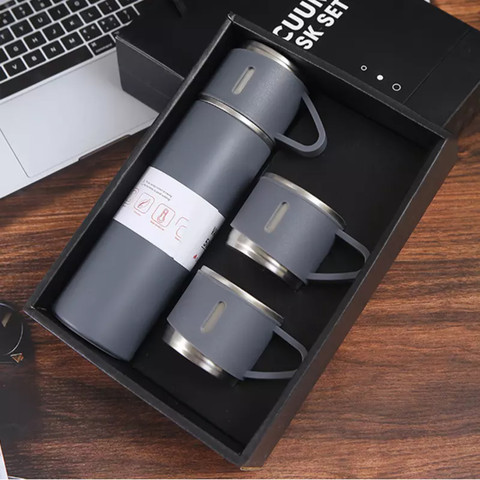 STYLE HOMEZ TRIPLEE, Stainless Steel Vacuum Insulated Thermos with