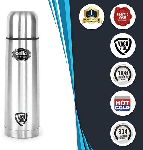 cello 350 ml Steel Flask Buy cello 350 ml Steel Flask Online at