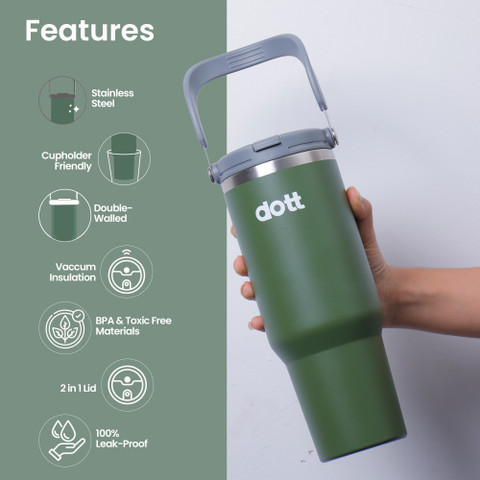 DOTT 1200 ml Steel Flask Buy DOTT 1200 ml Steel Flask Online at