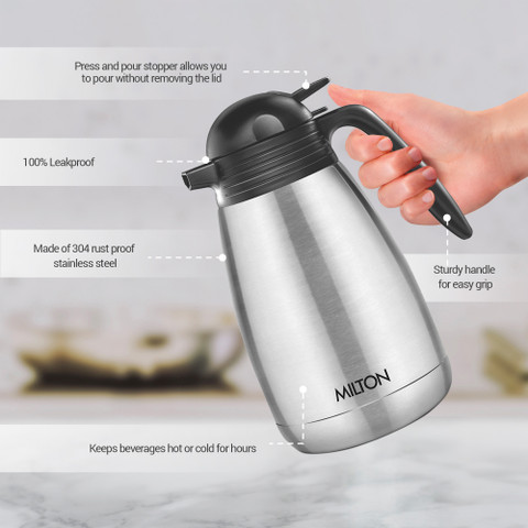 MILTON L Steel Kettle Jug