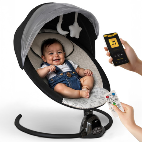 baybee Premium Automatic Electric Baby Swing Cradle with