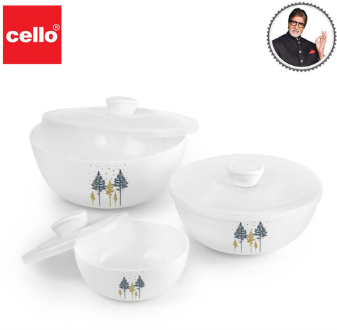 cello Opalware Mixing Bowl Royale Pine, Royale Mixing Bowl Set