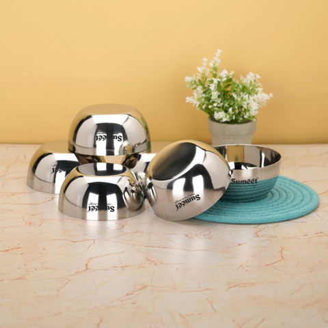 (7.6l) - 7.6l Stainless Steel Mixing Bowl, Polished Mirror Finish Tovolo Stainless Steel Mixing Bowl - 7.5 Qt 80-15750 - The Home Depot