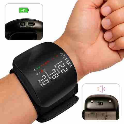 AGEasy Wrist Blood Pressure Machine Automatic Digital BP Machine